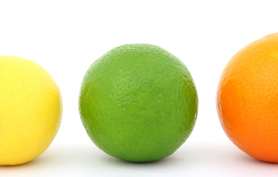 isolated healthy citrus