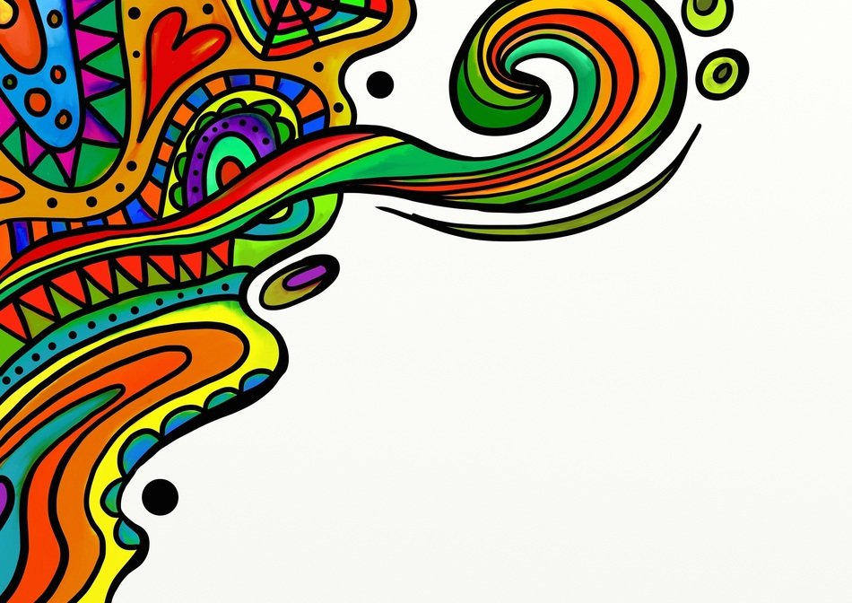 Doodle Cartoon Page Border