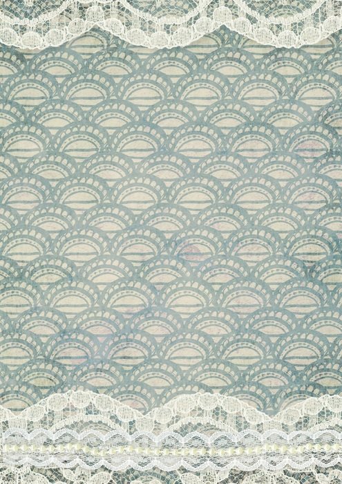 Background Vintage Lace Green