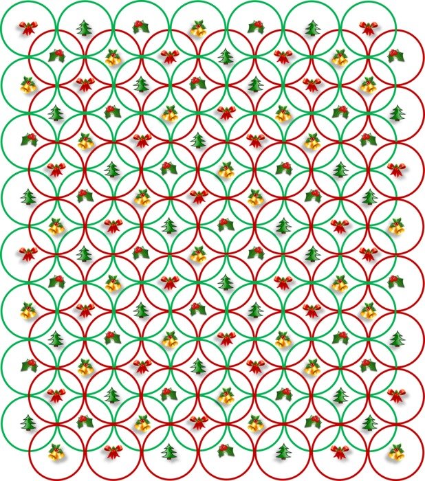 Christmas Decorations Background