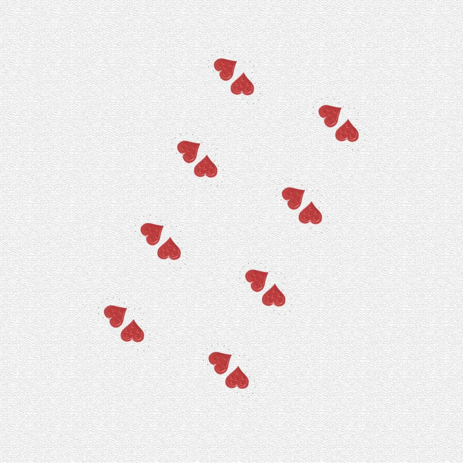 Background Love Hearts