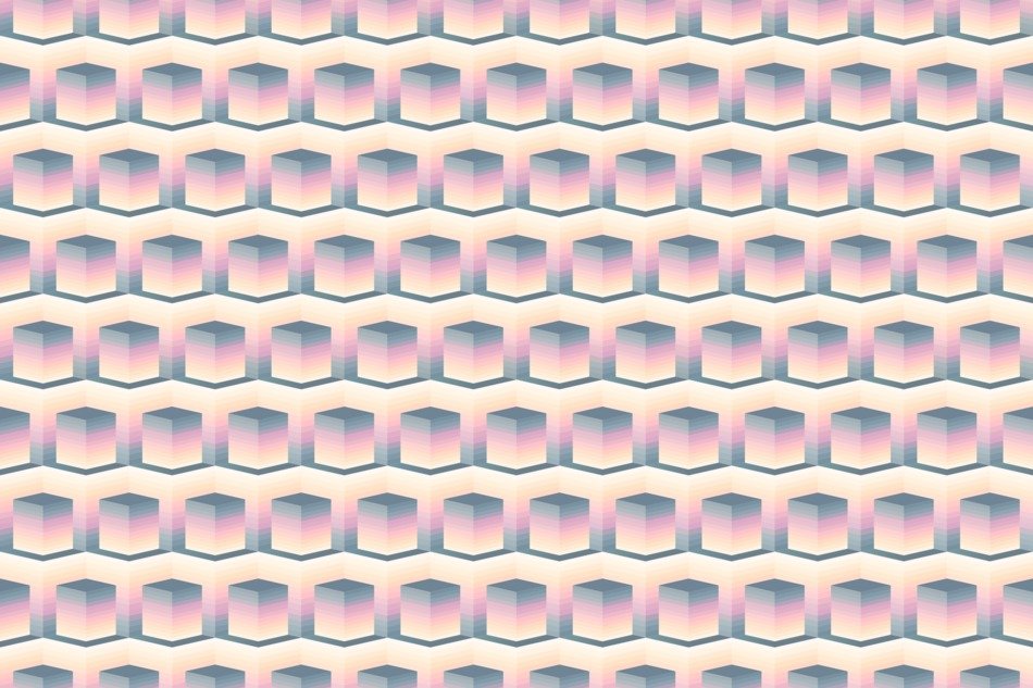 Seamless Pattern Background Cube