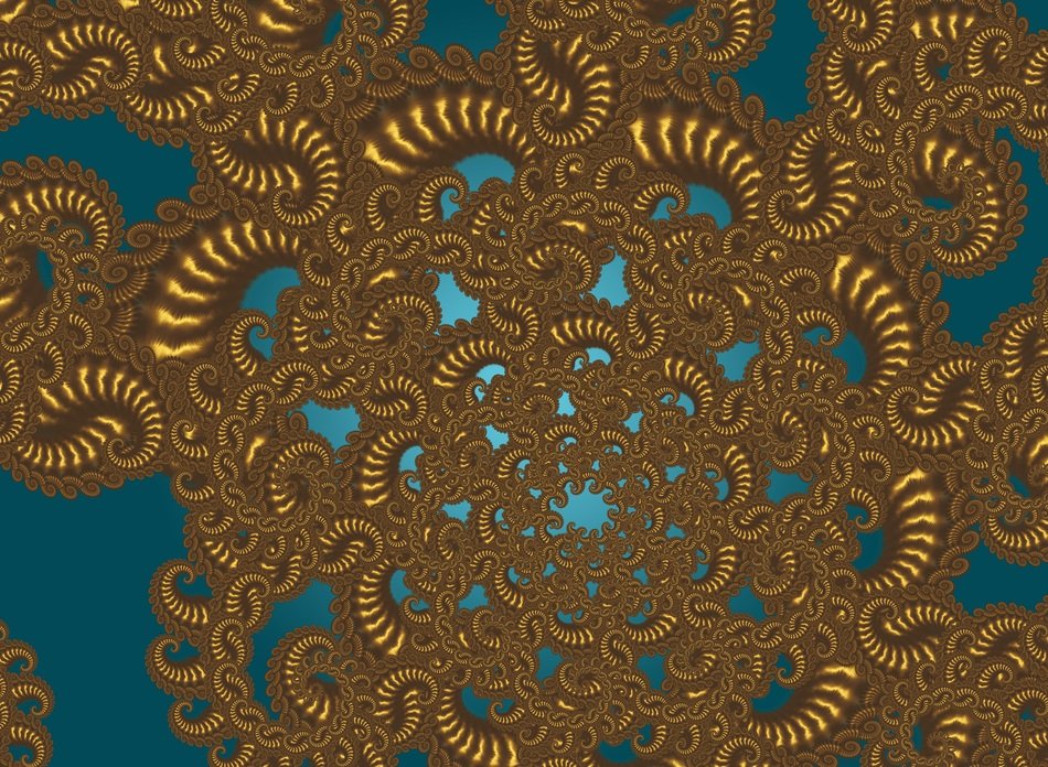 Fractal Abstract Eddy Pattern
