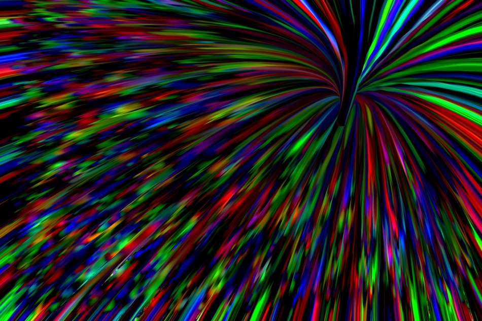 Explosion Fireworks Rainbow