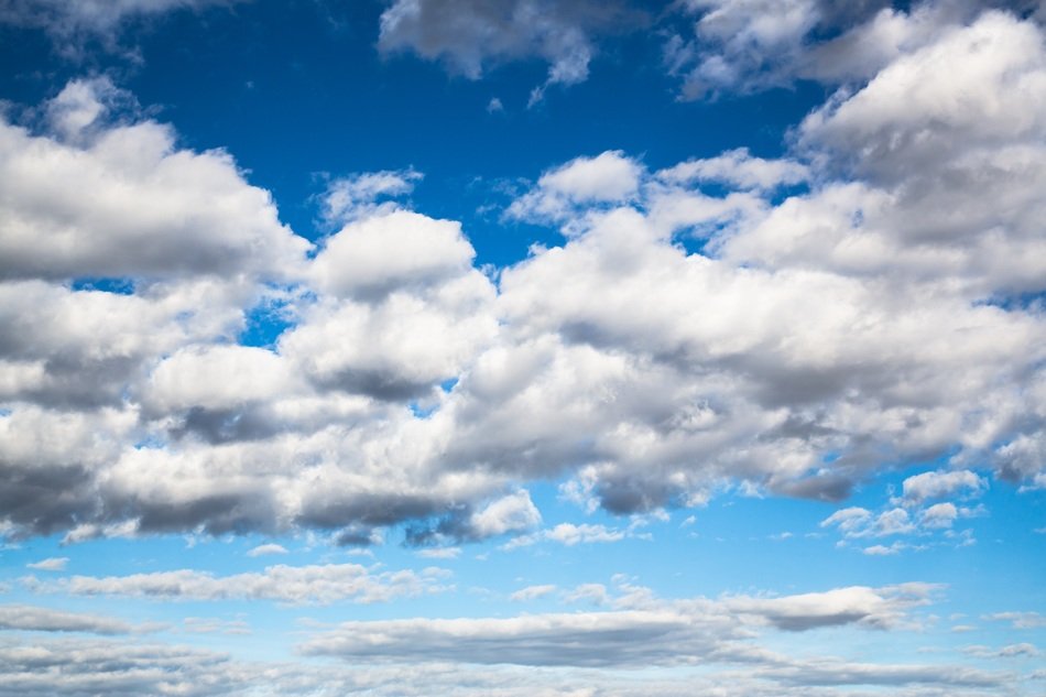 Cloud Blue White Cloudscape Sky