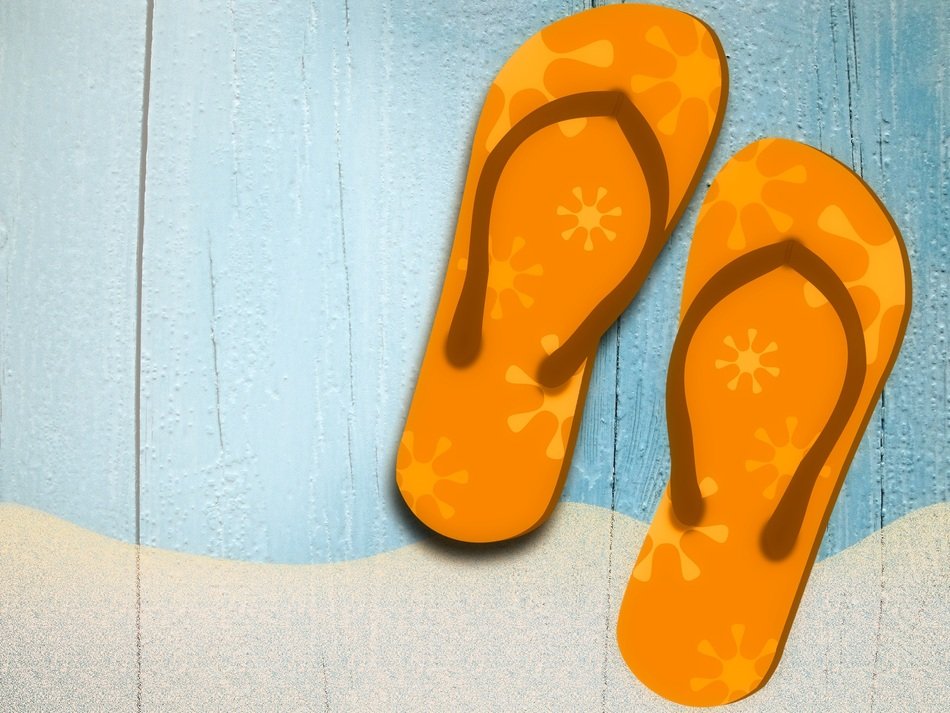 Flip Flop Holiday Background