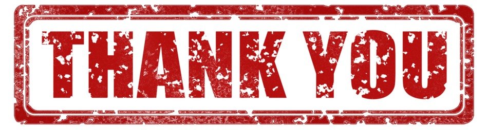 Thank You Stamp Template Red