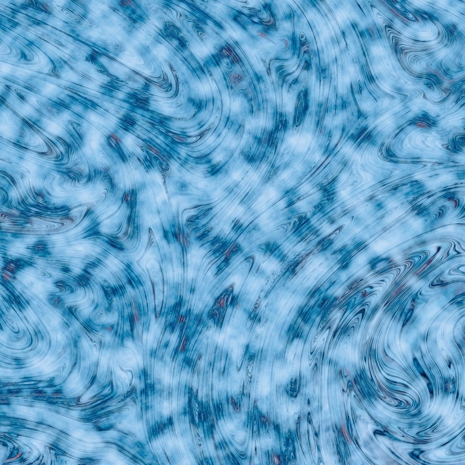 mix of blue and white