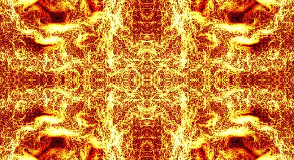 Beautiful Fire Background Flame