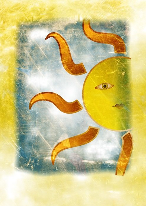 Card Greeting Design Textured
