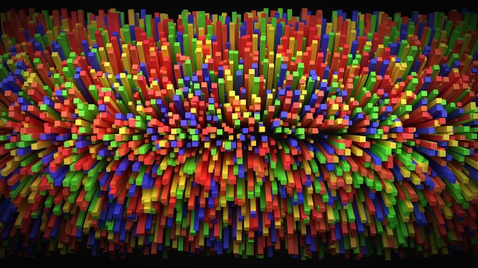 Color Explosion Abstract Cool