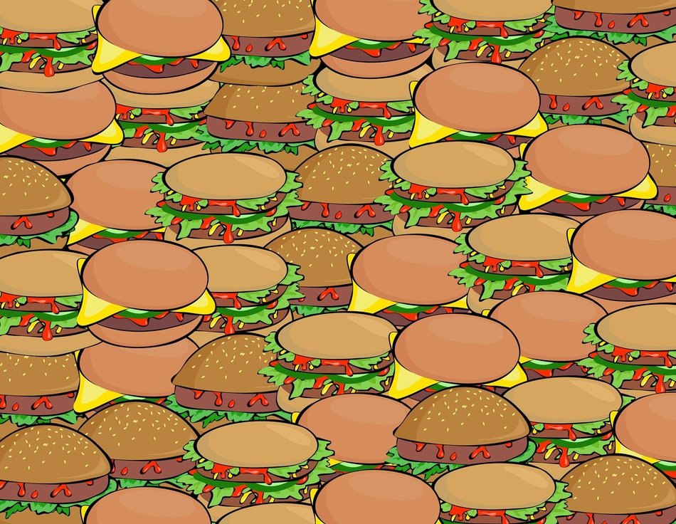 Burger Meat Sandwich Bread