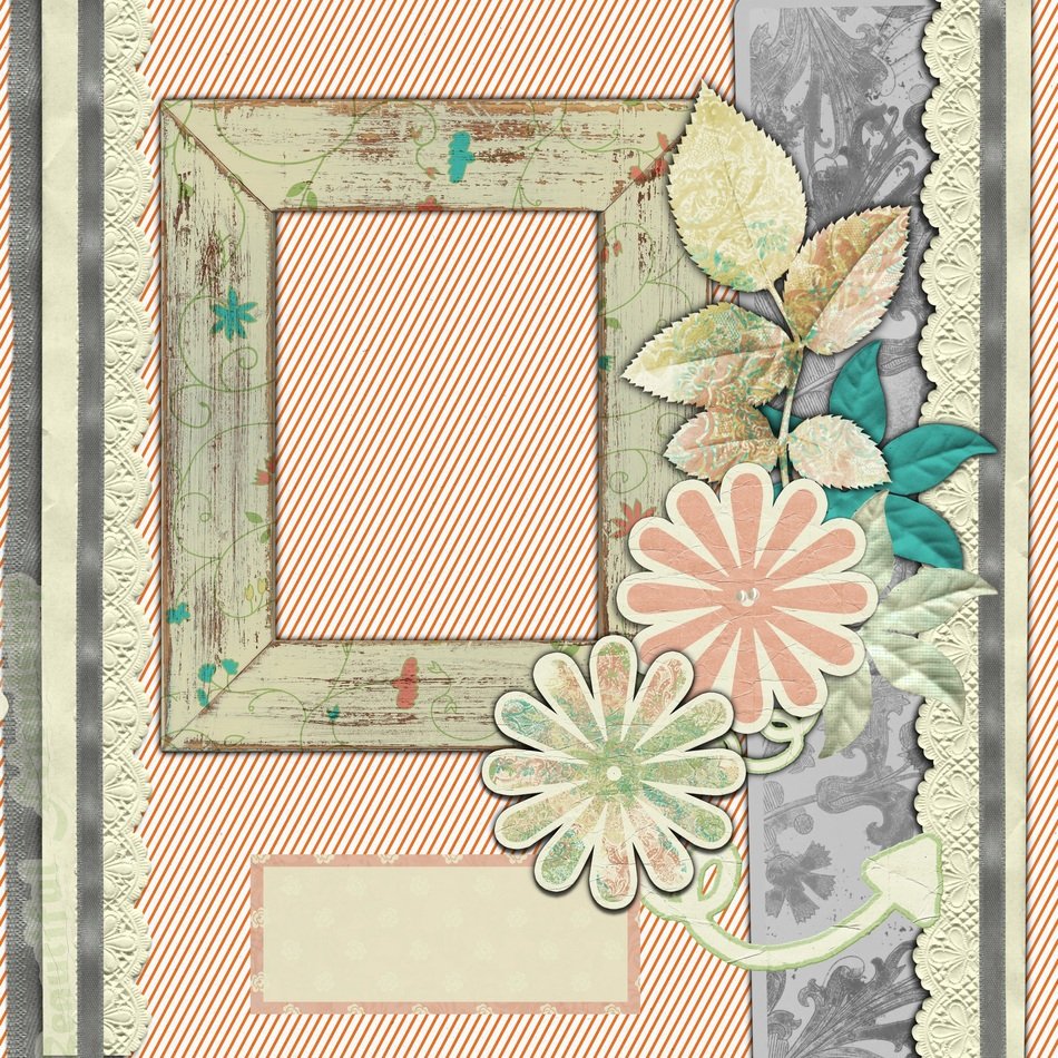 Background Scrapbook Template