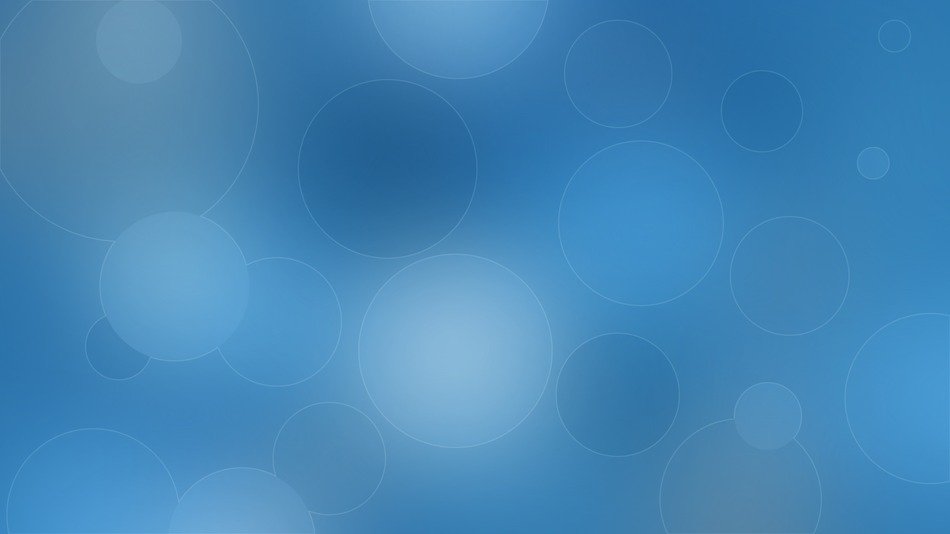 Bokeh Dots Blur Wallpaper Blue