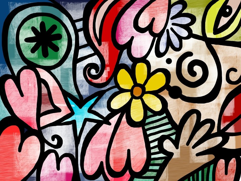 Modern Art Texture Design