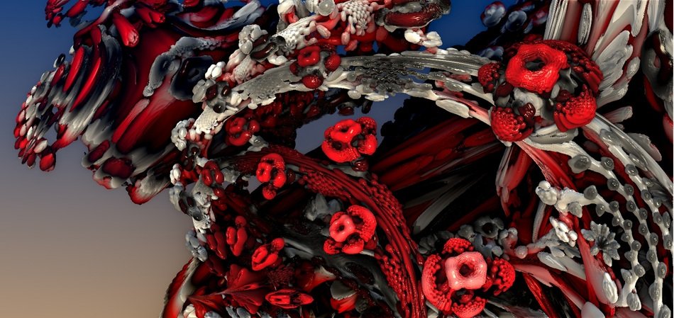 Fractal Flowers Free Illustration
