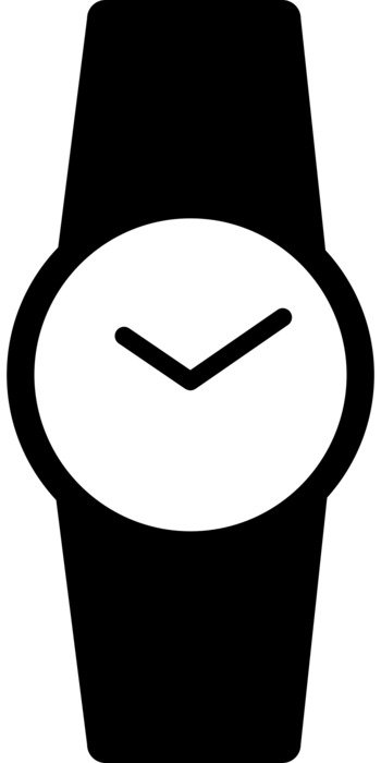 Watch Icon Wrist Vector