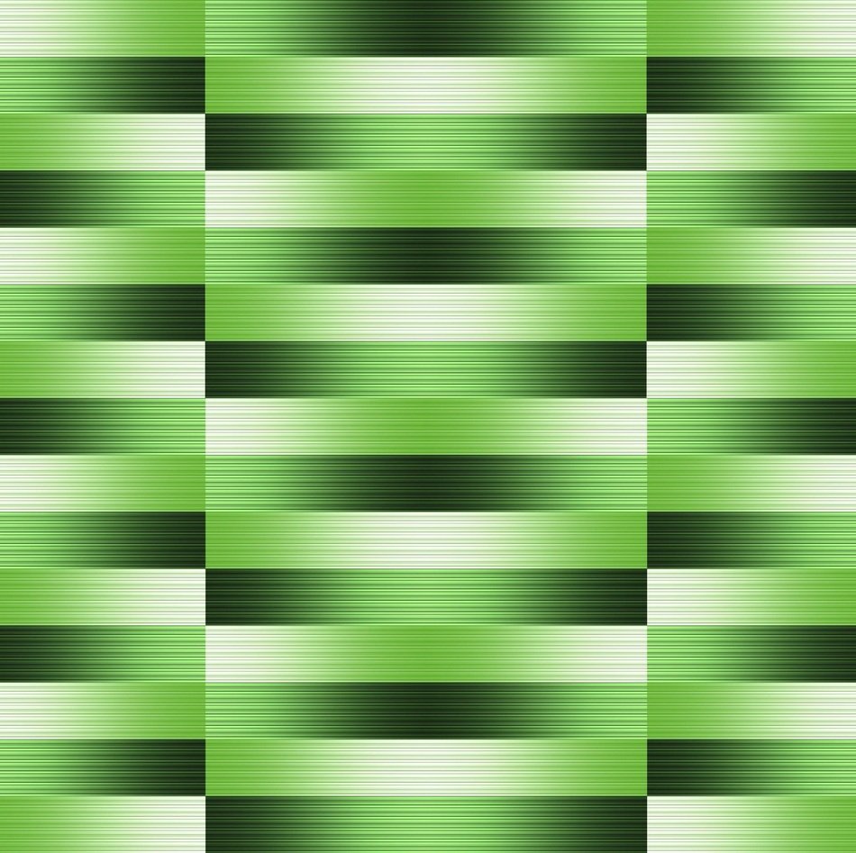 Pinstripes Green Shapes Shades