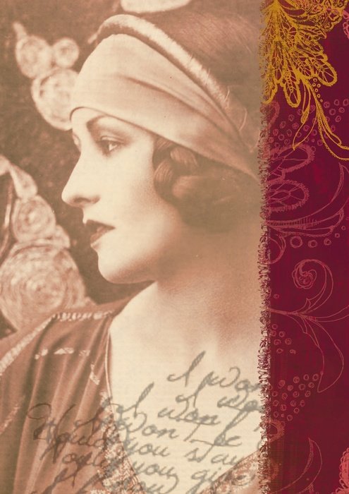 Vintage Classic Lady Art