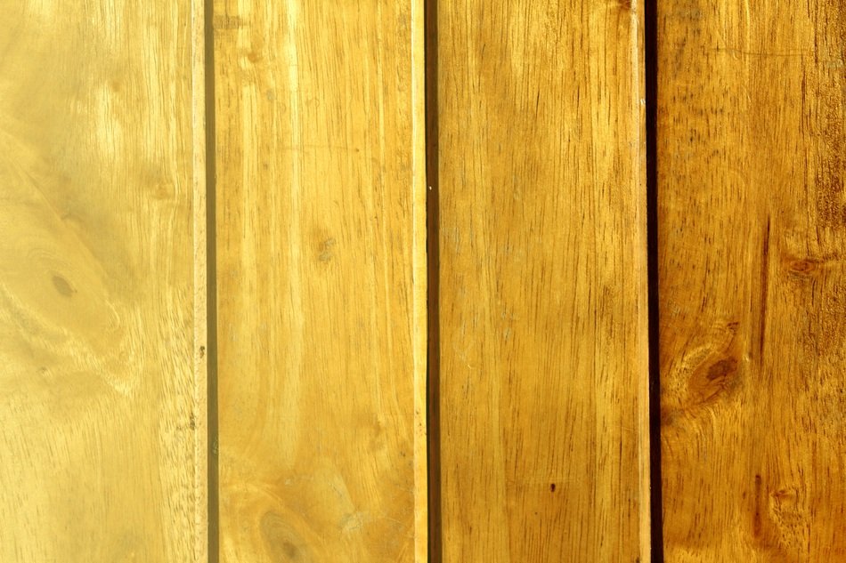 light brown boards on the wall