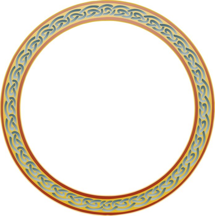 Border Ring Celtic Knot Work