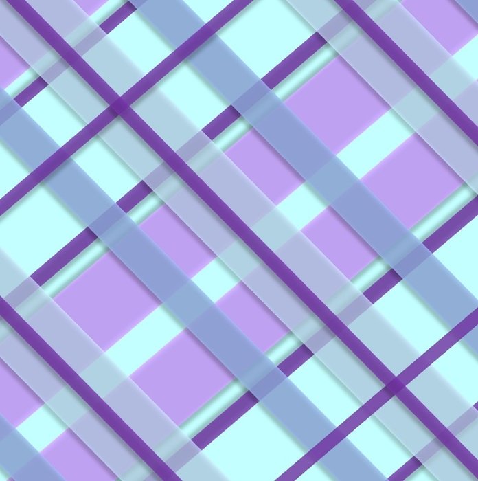 Diagonal Plaid Gingham Stripes