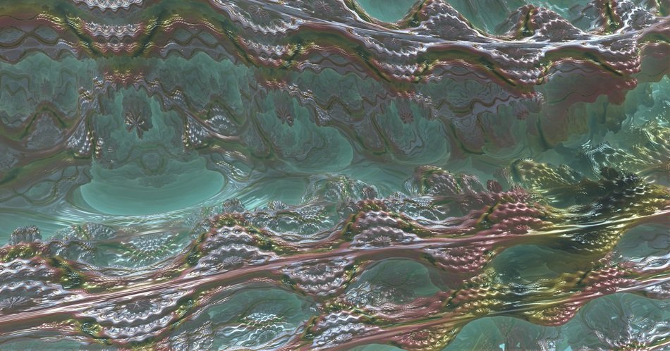 Fractals 3D Background Pattern