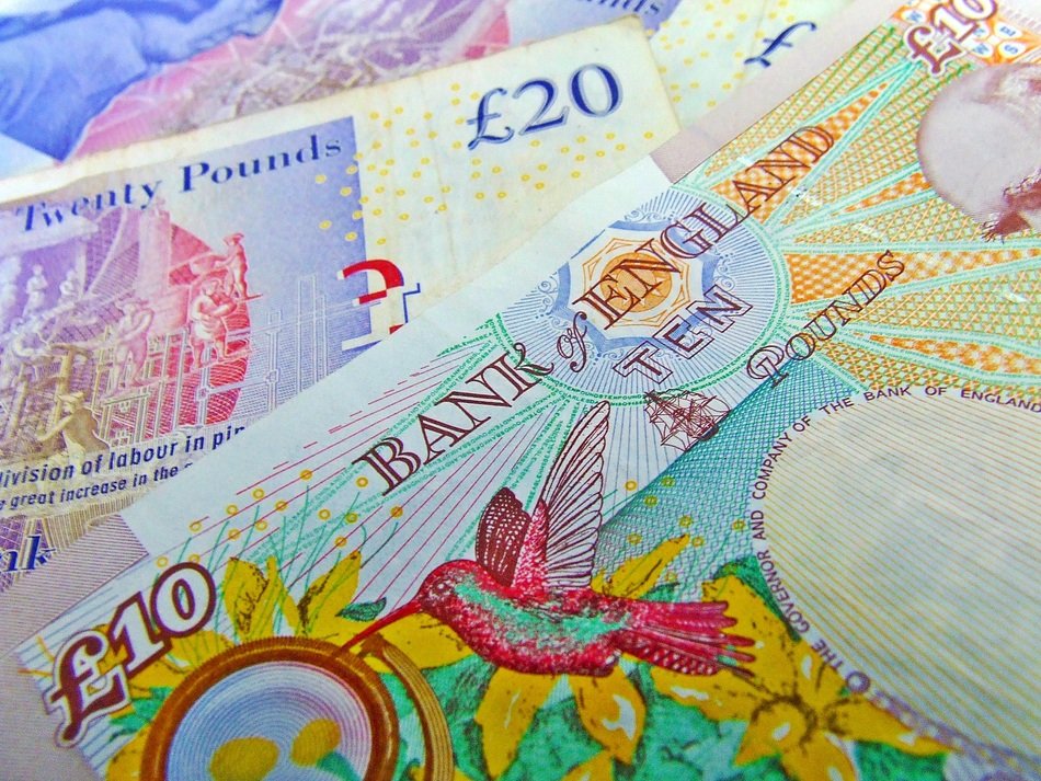 Currency Notes Sterling Money