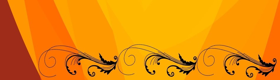 Banner Template Swirl Decorative