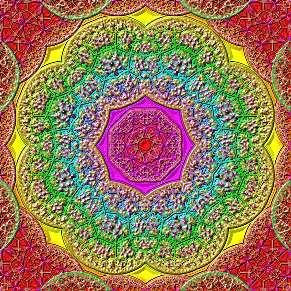 Mandala Tile Background