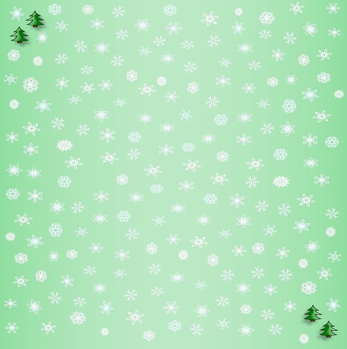 Christmas Background Trees Pine