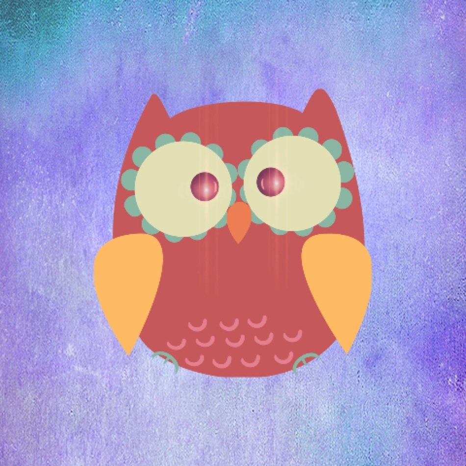 Owl Eagle Owl Abstract