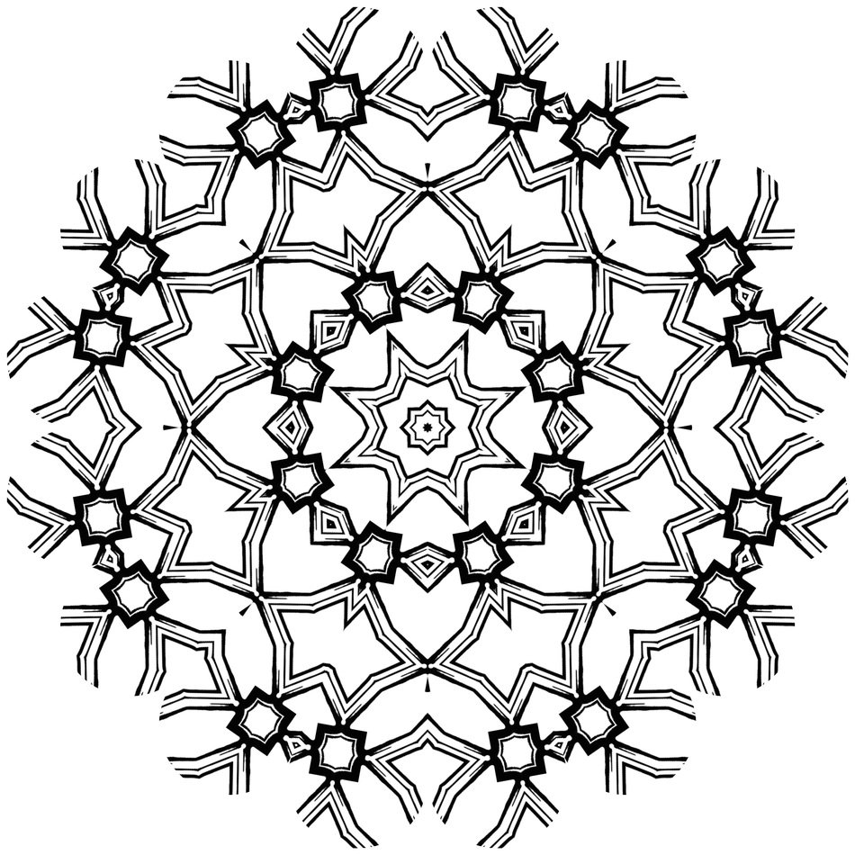 Mandala Adult Coloring Color