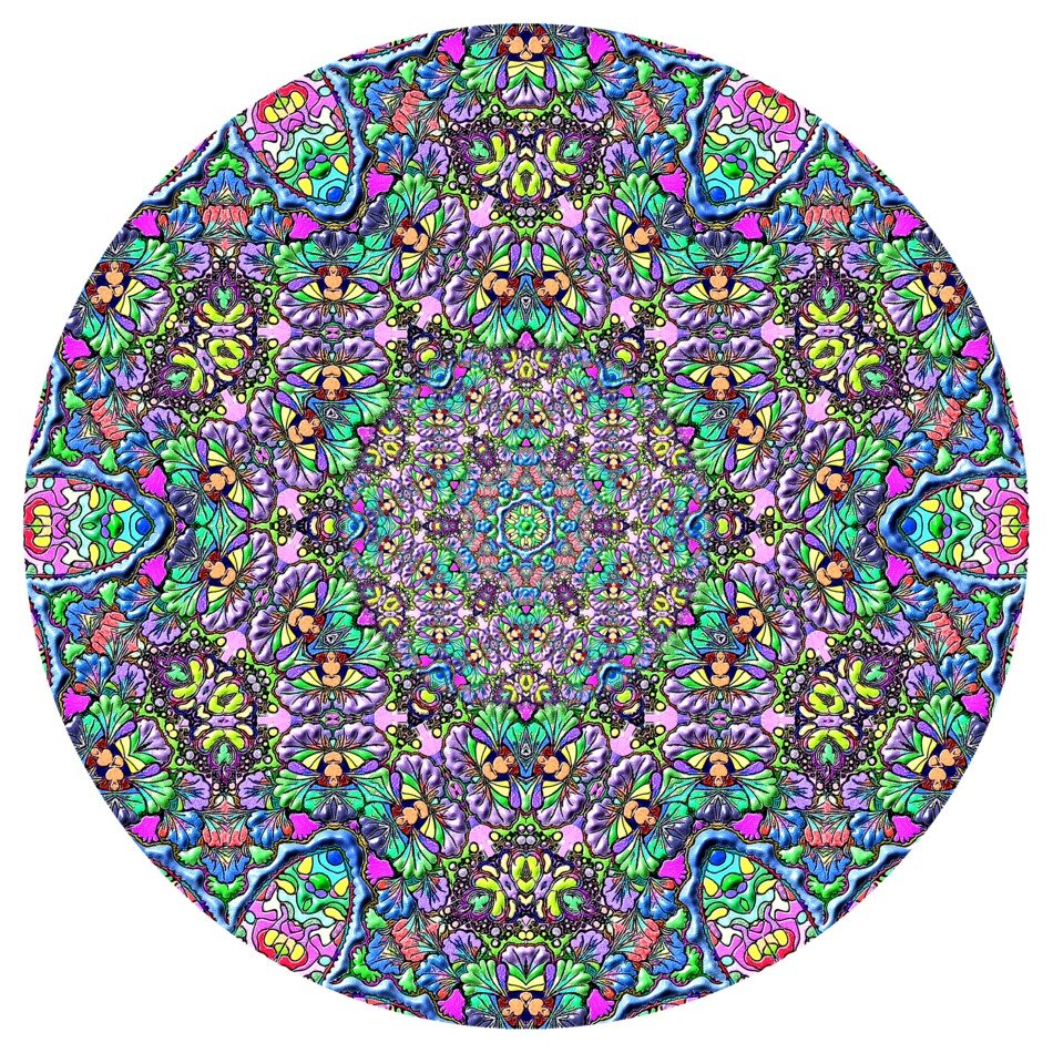 Mandala Tile Background Image