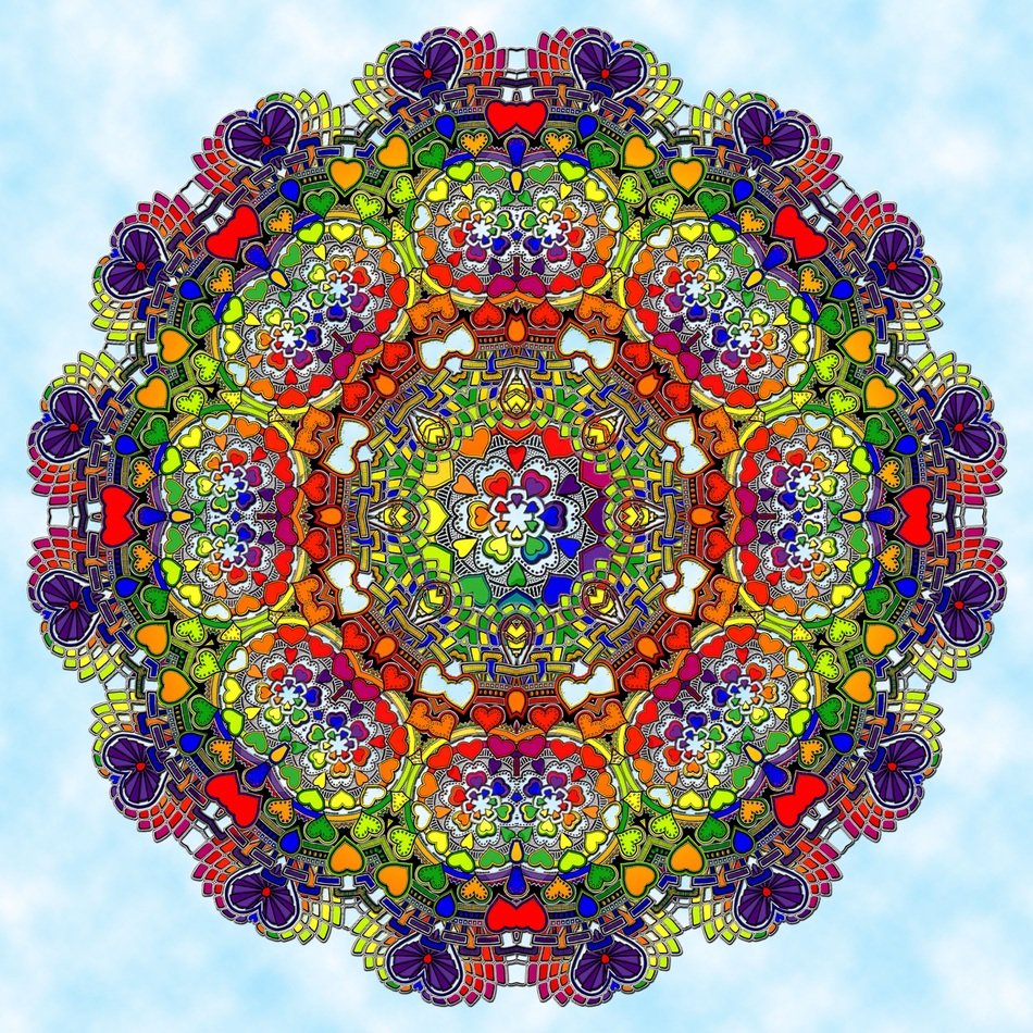 Mandala Pattern Ornaments