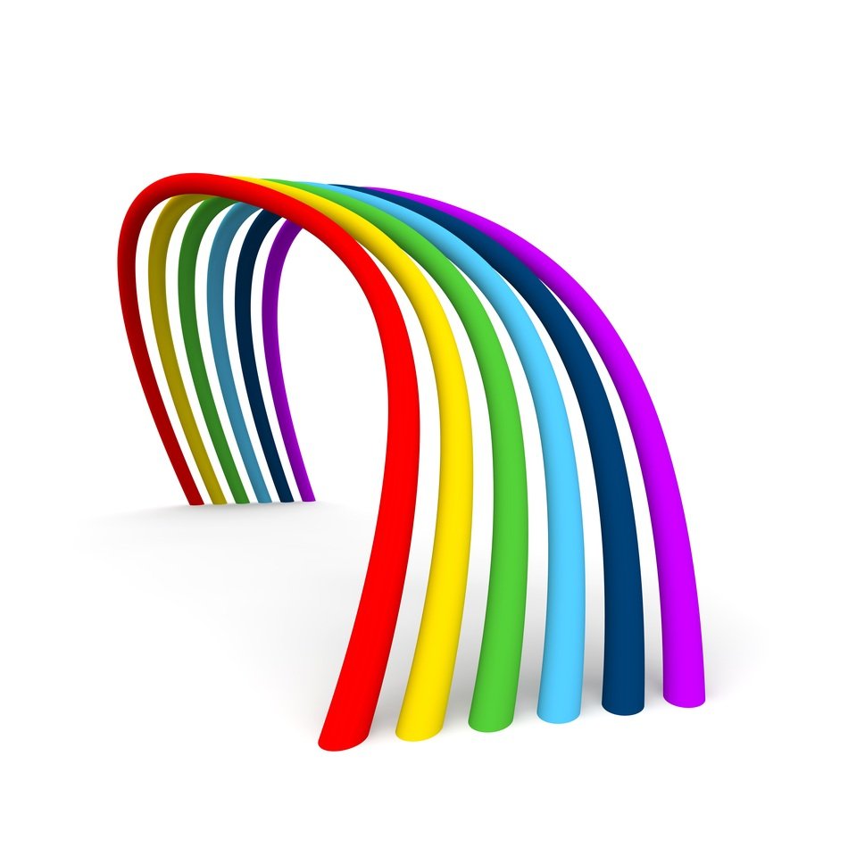 Rainbow Color Nature Colorful