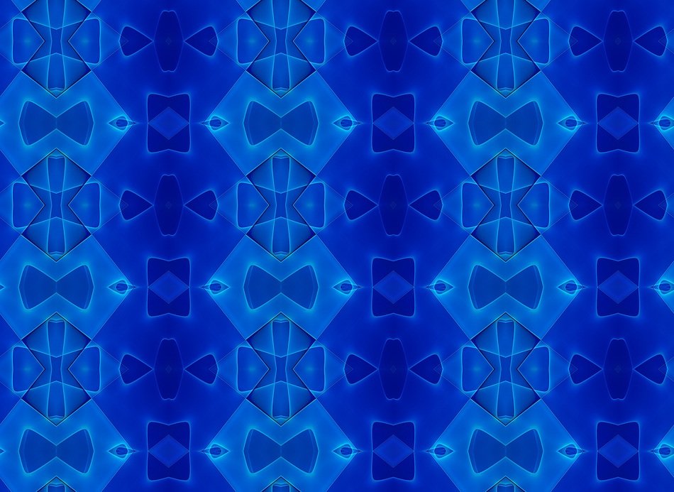 blue background with 3d pattern