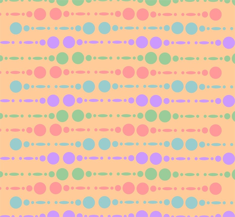 orange background with colorful pictures