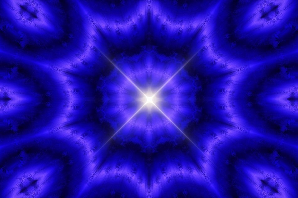 bright blue background image