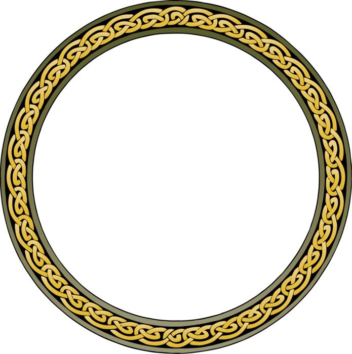 Border Ring Frame Design Circle