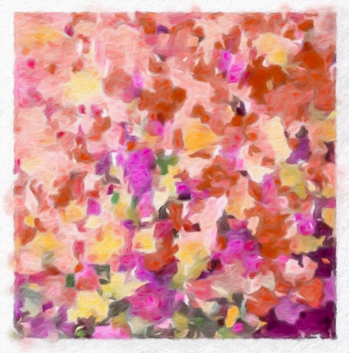 Floral Abstract Flower Painting