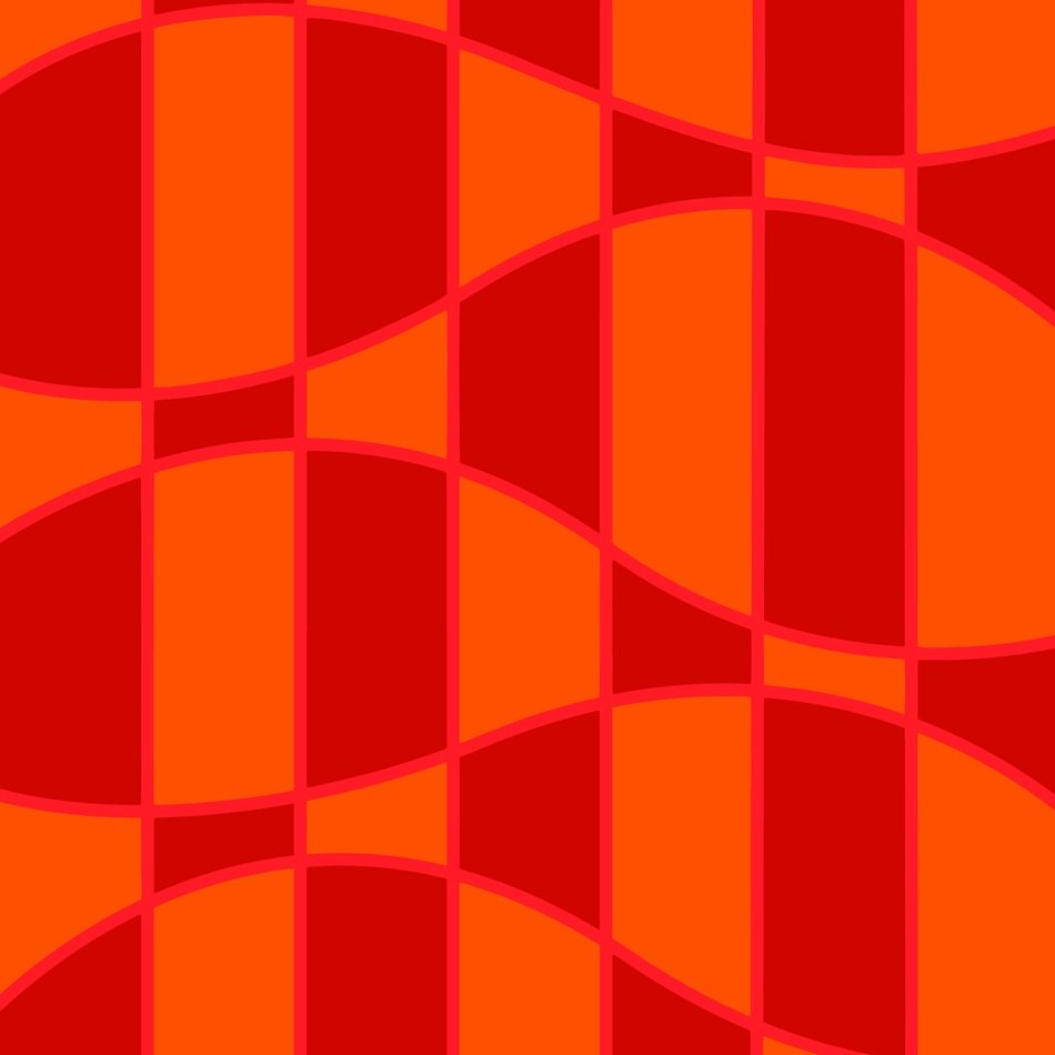 background with red geometric pattern