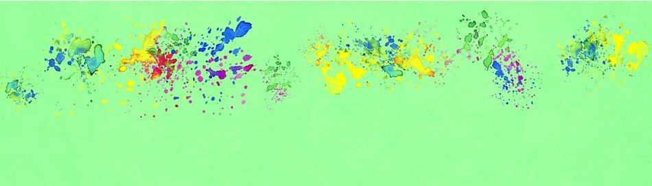 Banner Template Green Colorful