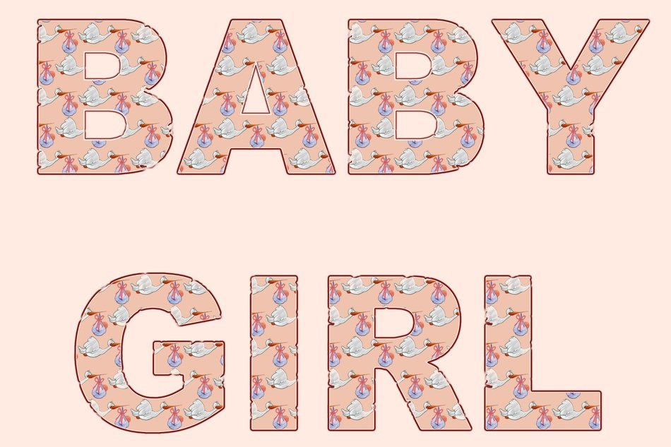 Baby Girl Newborn Pink Sign