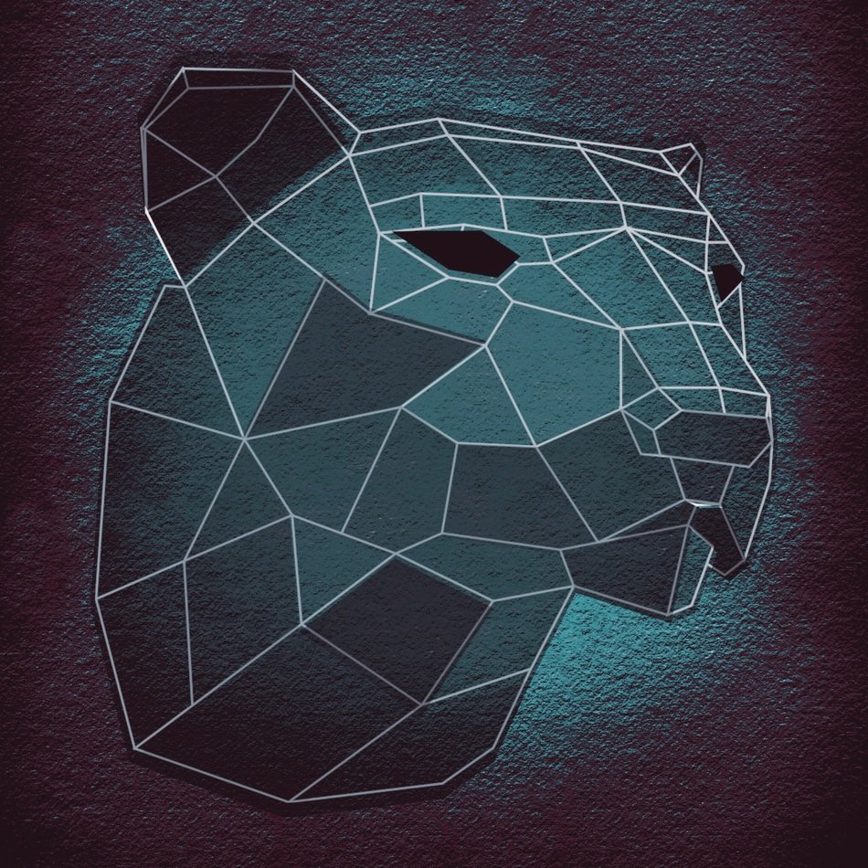 Tiger Head Background Structure
