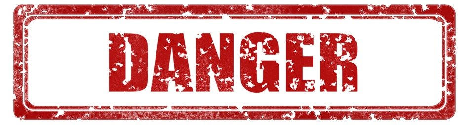 Risk Note Stamp Template Red