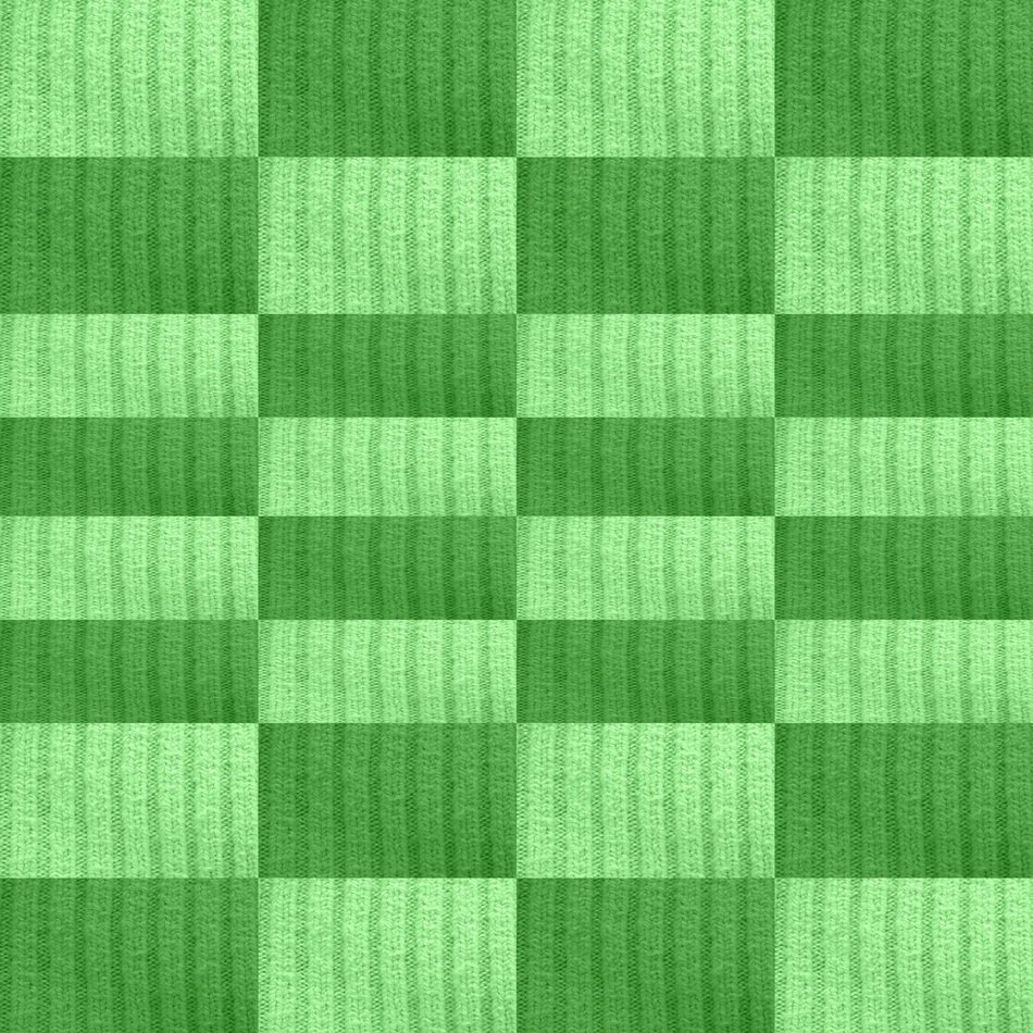 Wool Ribbed Texture Green