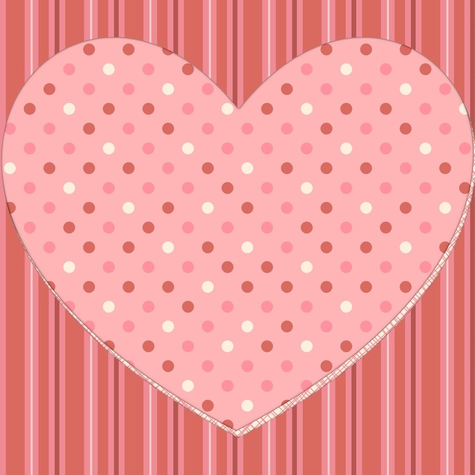 romantic wallpaper with cute heart