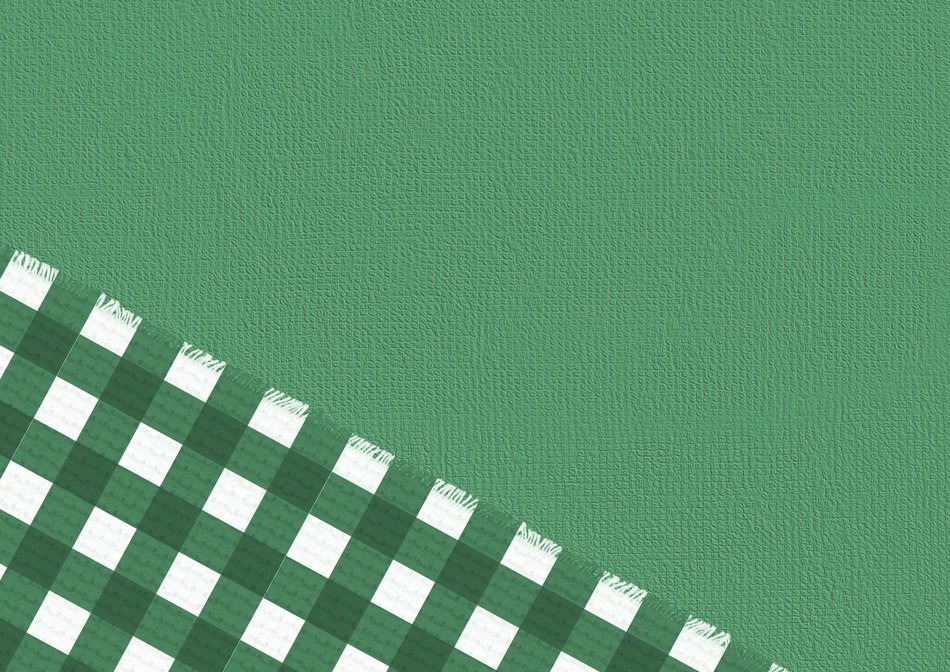 Background Green Gingham