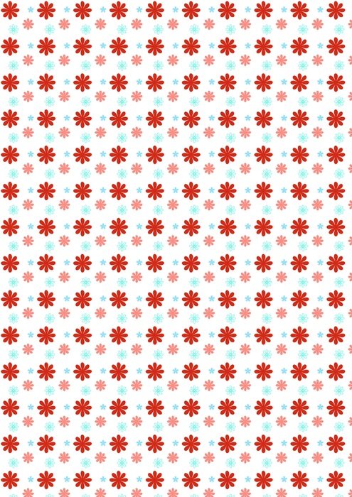 Background Flowers Multicolor